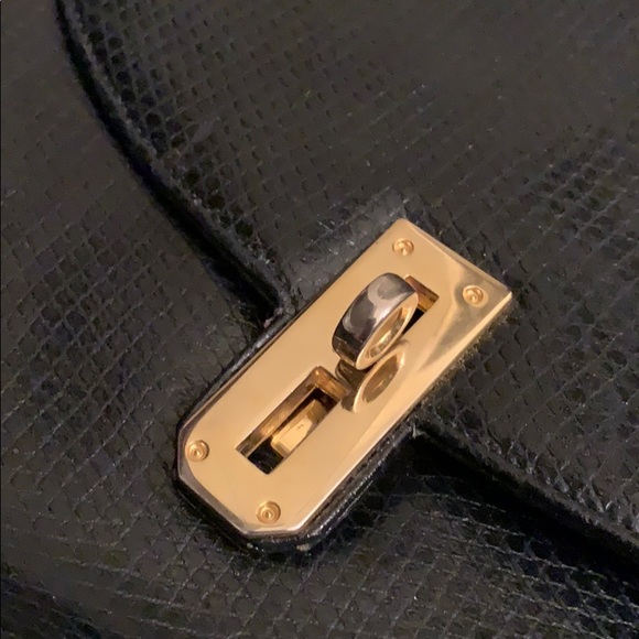 Antonio Scepi Blue Leather Satchel Made in Italy - Picture 12 of 13